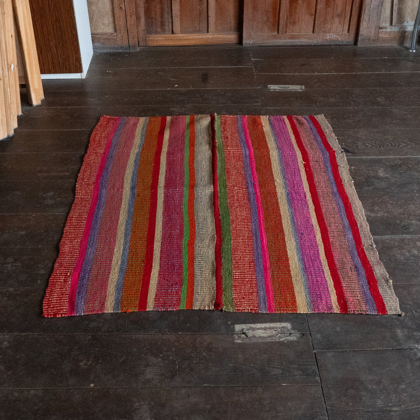 复古蝠鲼布|手工编织布