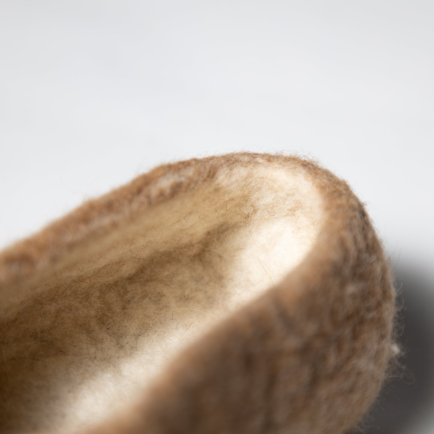 羊驼毛房间鞋 | 棕色