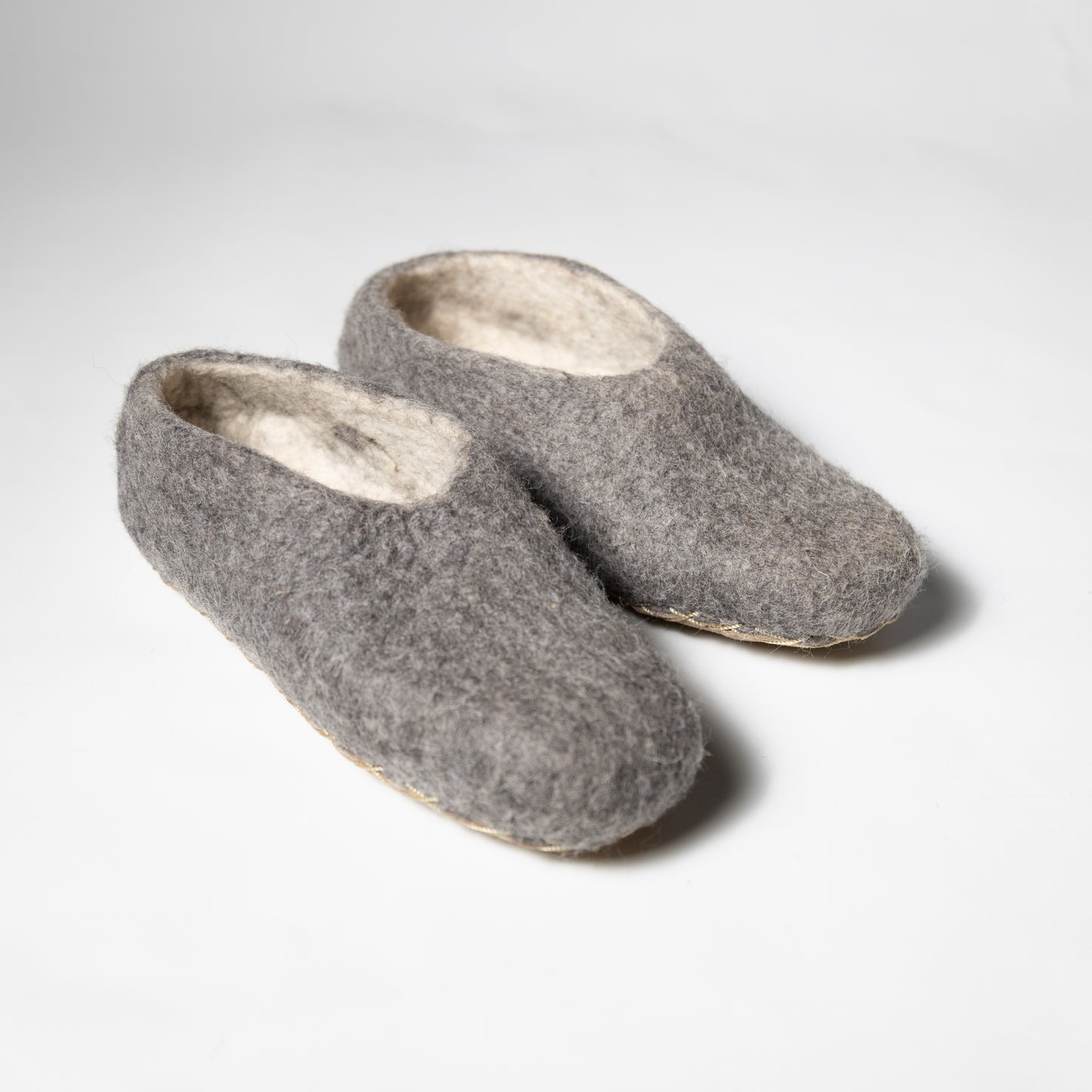 羊驼毛房间鞋 | 灰色