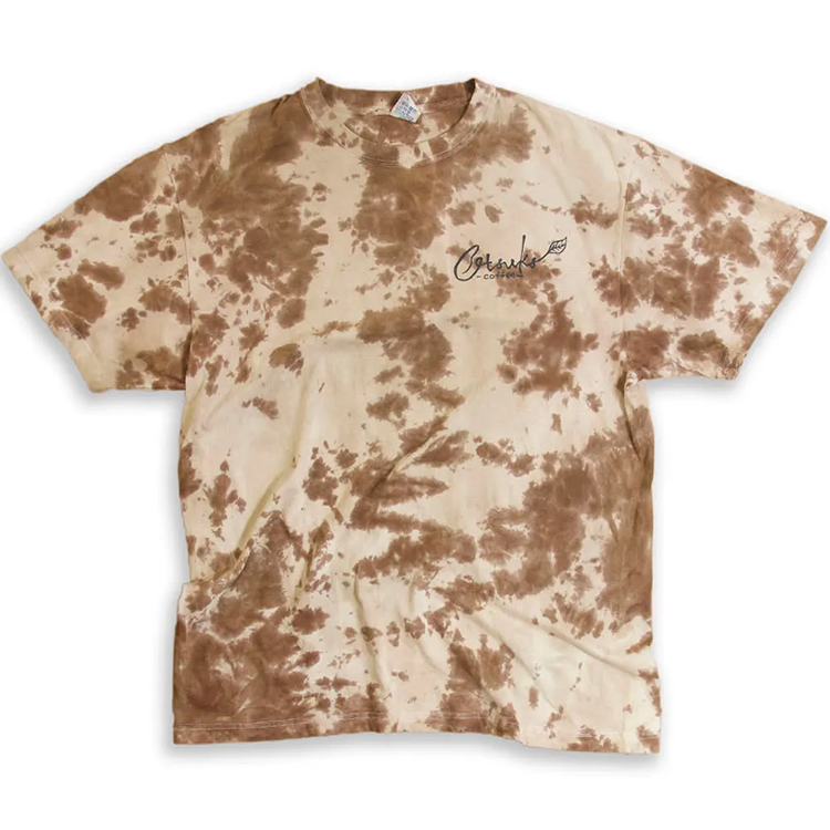 COFFEE DYEコーヒー染め T-SHIRT｜Otsuks Coffee – Otsuks -Bohemian Style Shop-