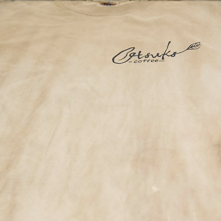 COFFEE DYE 咖啡染色T-SHIRT|Otsuks Coffee