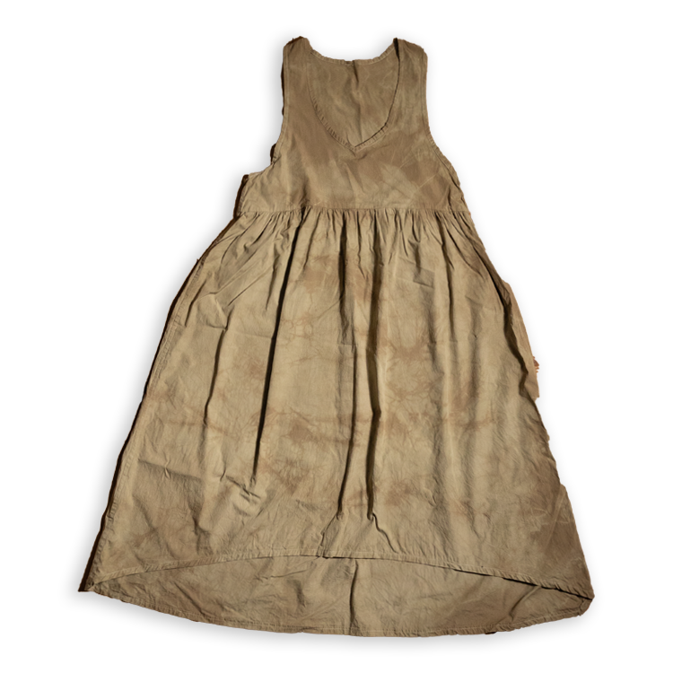 COFFEE DYE 咖啡染色连衣裙|Otsuks Coffee