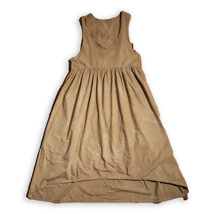 COFFEE DYE 咖啡染色连衣裙|Otsuks Coffee