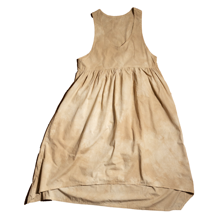 COFFEE DYE 咖啡染色连衣裙|Otsuks Coffee