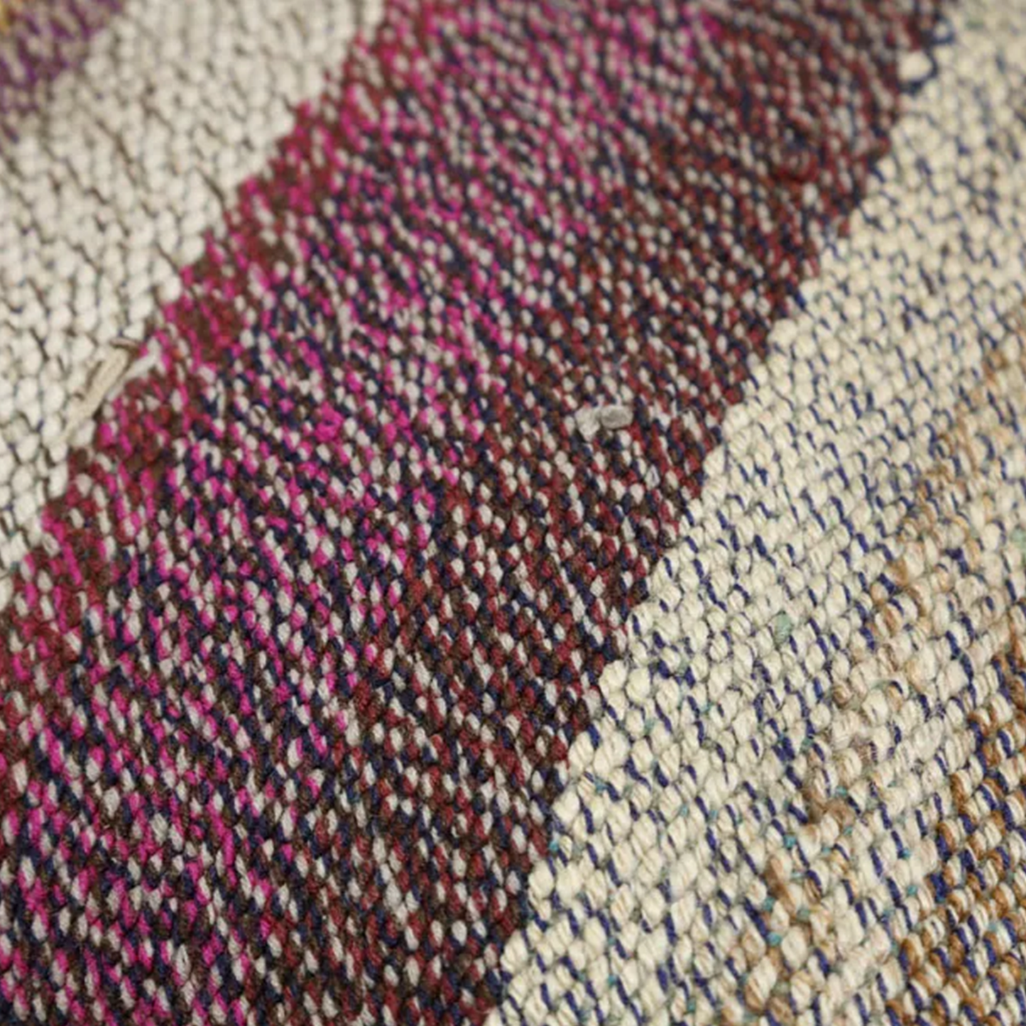 ヴィンテージマンタ布 クッションカバー