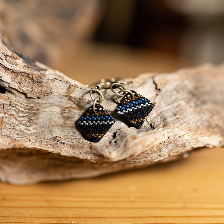 アワヨ布ピアス – Otsuks -Bohemian Style Shop-
