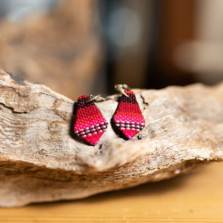アワヨ布ピアス – Otsuks -Bohemian Style Shop-