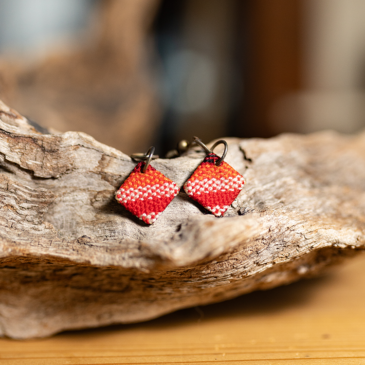アワヨ布ピアス – Otsuks -Bohemian Style Shop-