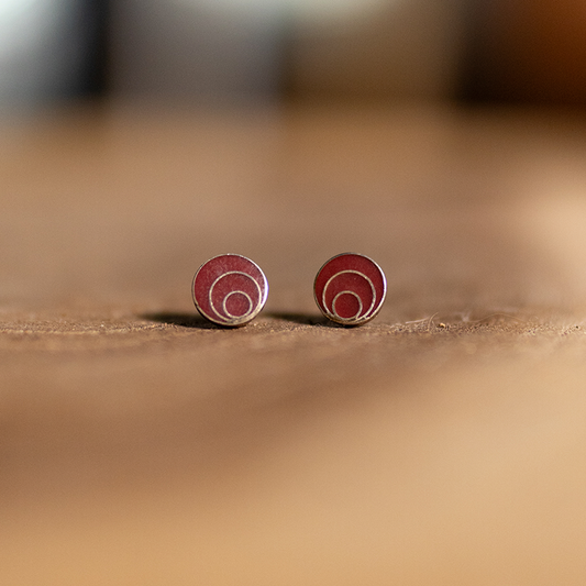 艾马拉设计耳环(螺旋)