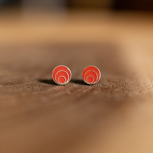 艾马拉设计耳环(螺旋)