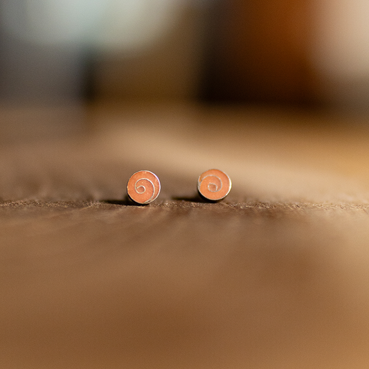 艾马拉设计耳环(小螺旋)