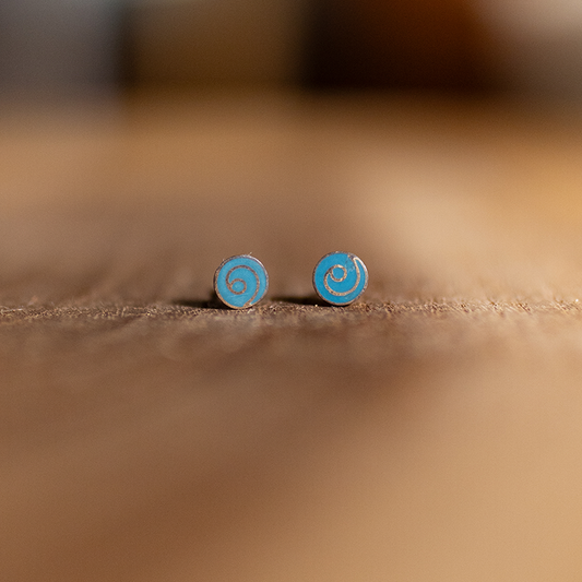 艾马拉设计耳环(小螺旋)