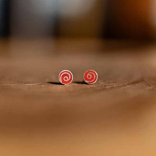 艾马拉设计耳环(小螺旋)