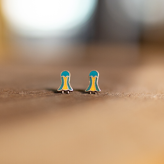 艾马拉设计耳环 (cantuta)