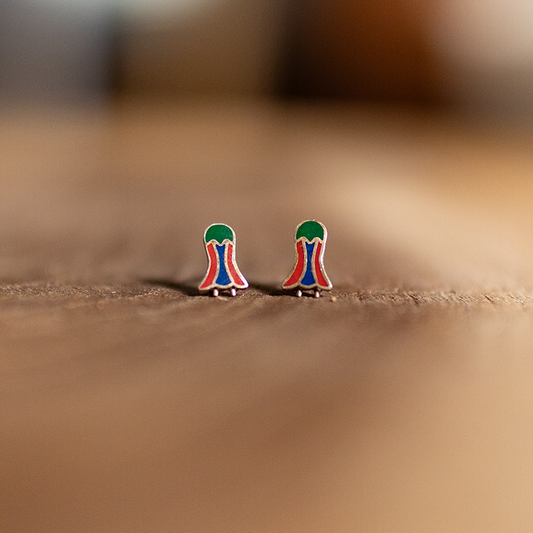 艾马拉设计耳环 (cantuta)