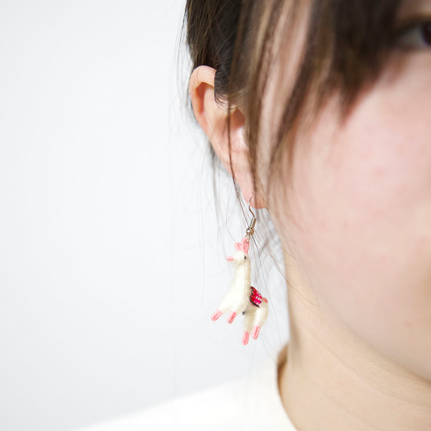 alpaca earrings