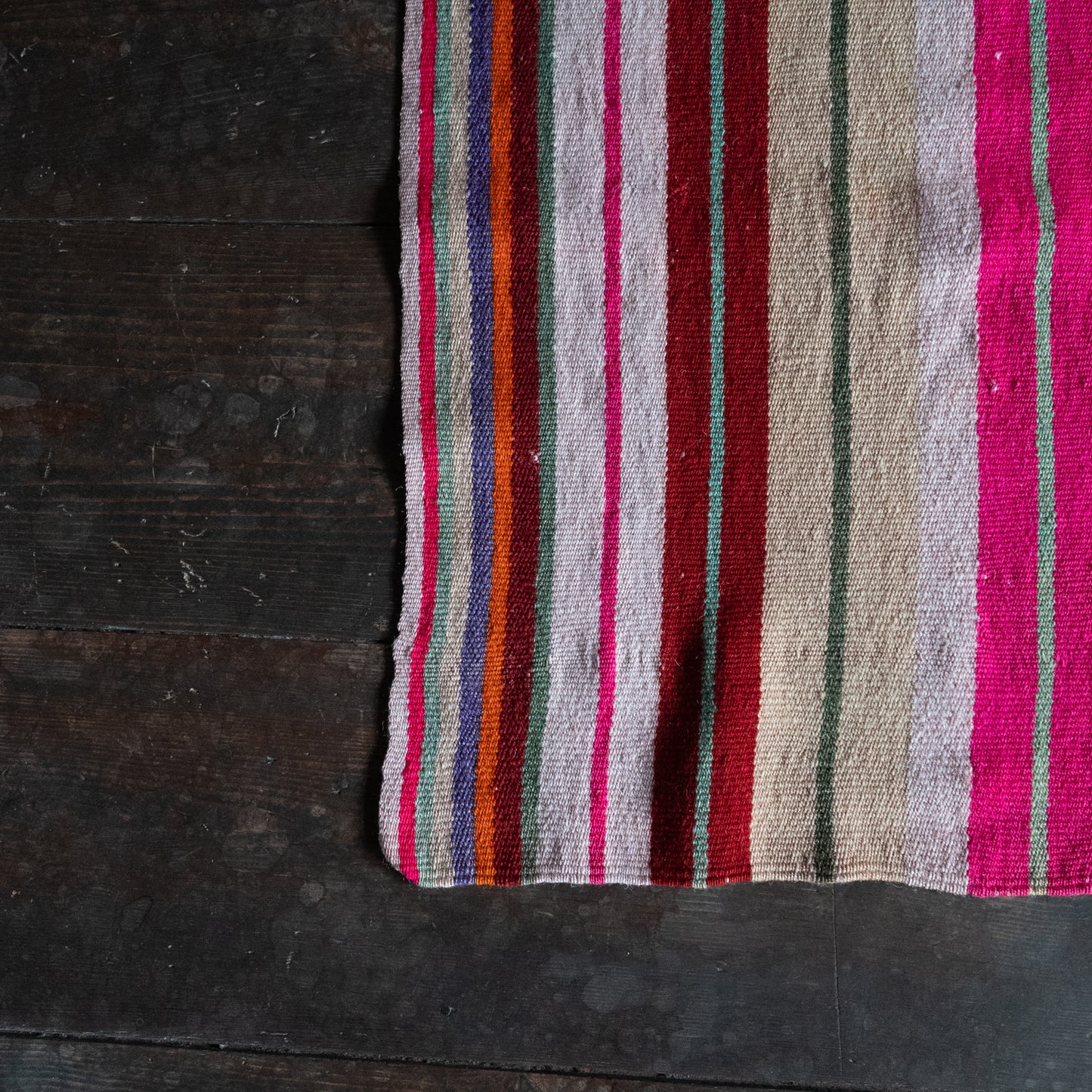 复古蝠鲼布|手工编织布