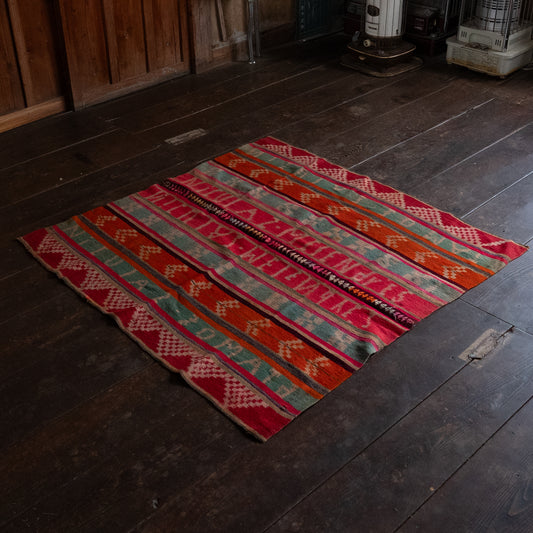 复古蝠鲼布|手工编织布