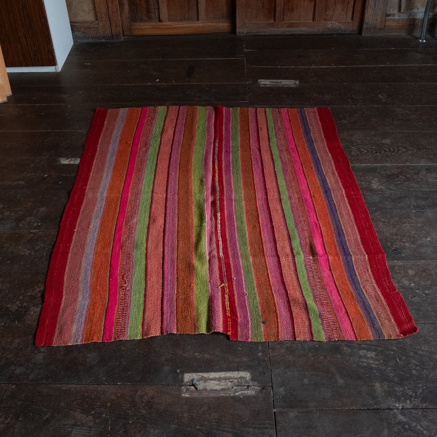 复古蝠鲼布|手工编织布