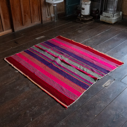 复古蝠鲼布|手工编织布