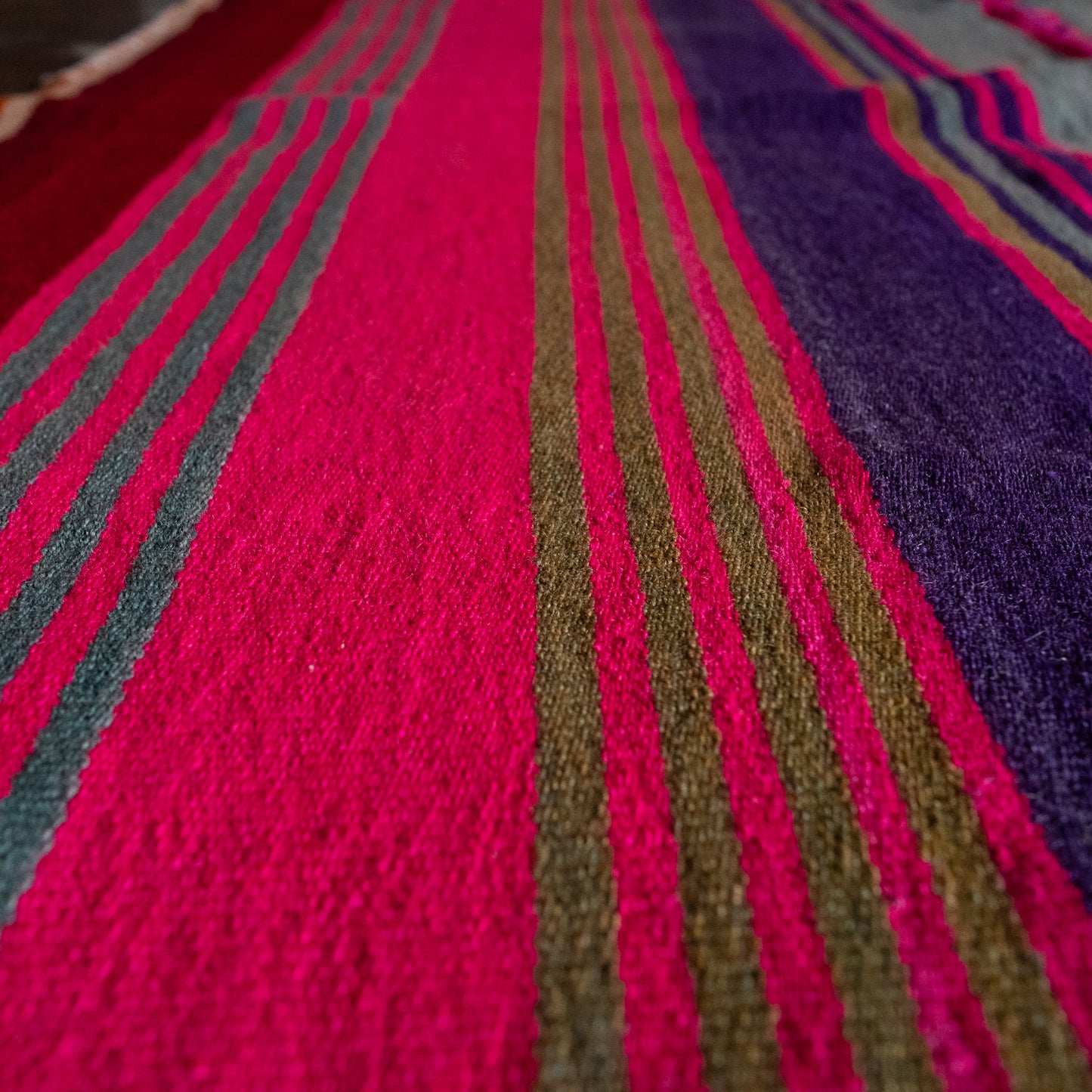 复古蝠鲼布|手工编织布