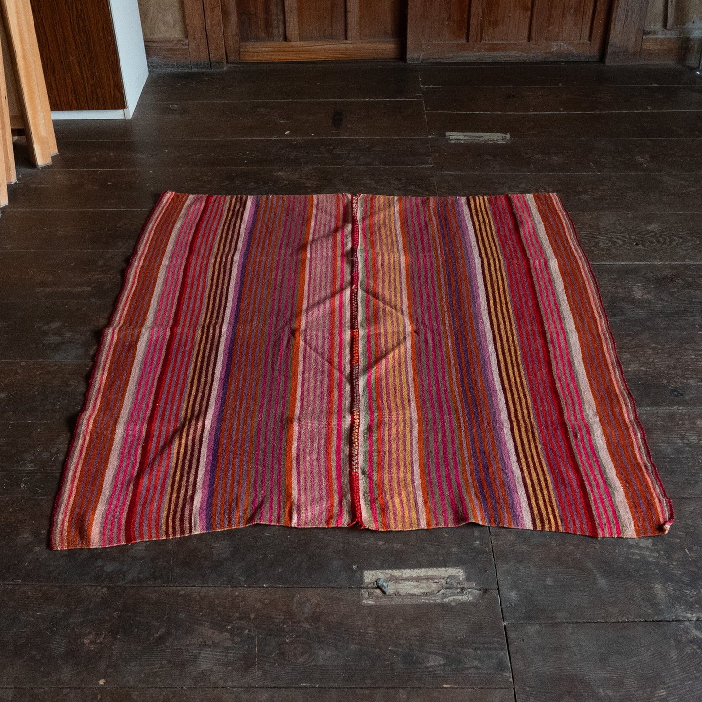 复古蝠鲼布|手工编织布