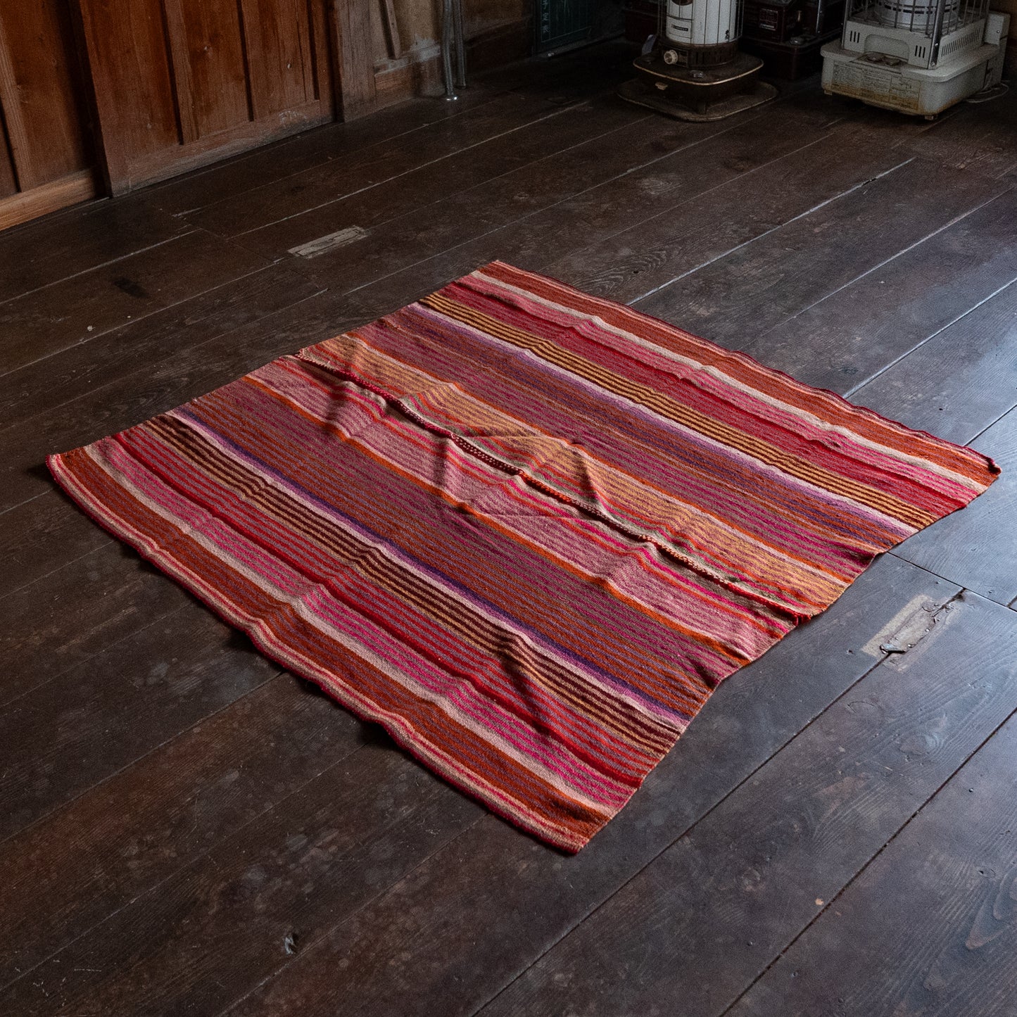 复古蝠鲼布|手工编织布