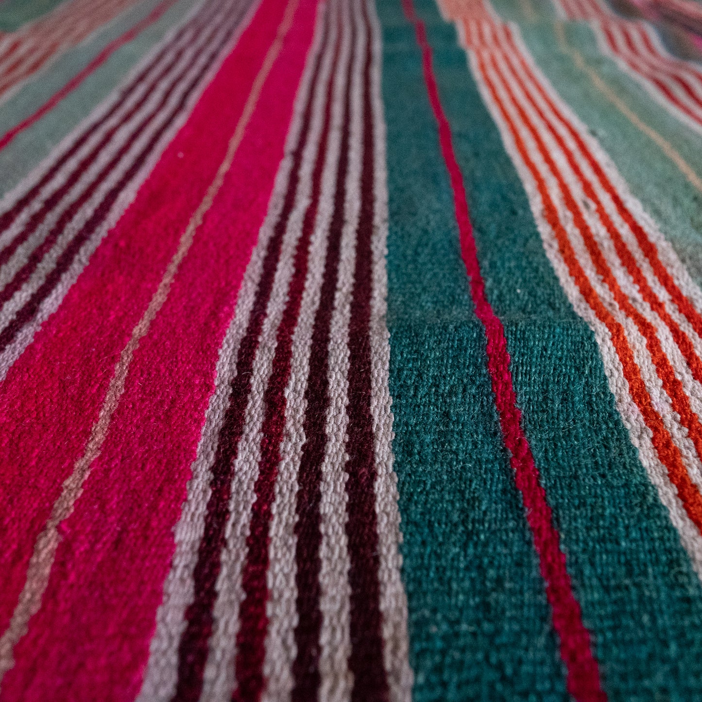 复古蝠鲼布|手工编织布