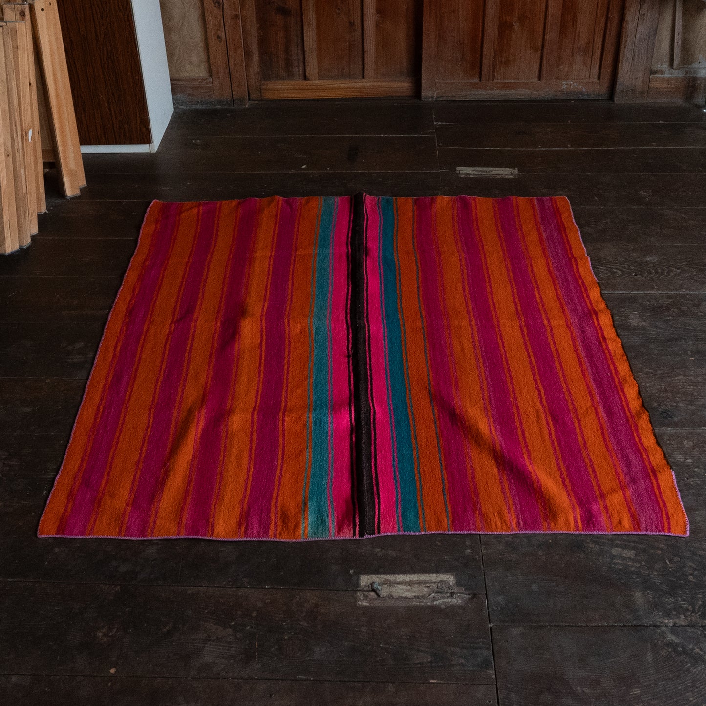 复古蝠鲼布|手工编织布