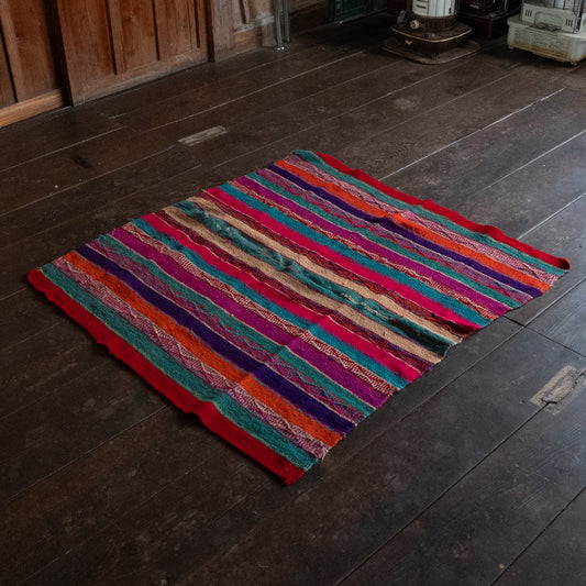 复古蝠鲼布|手工编织布