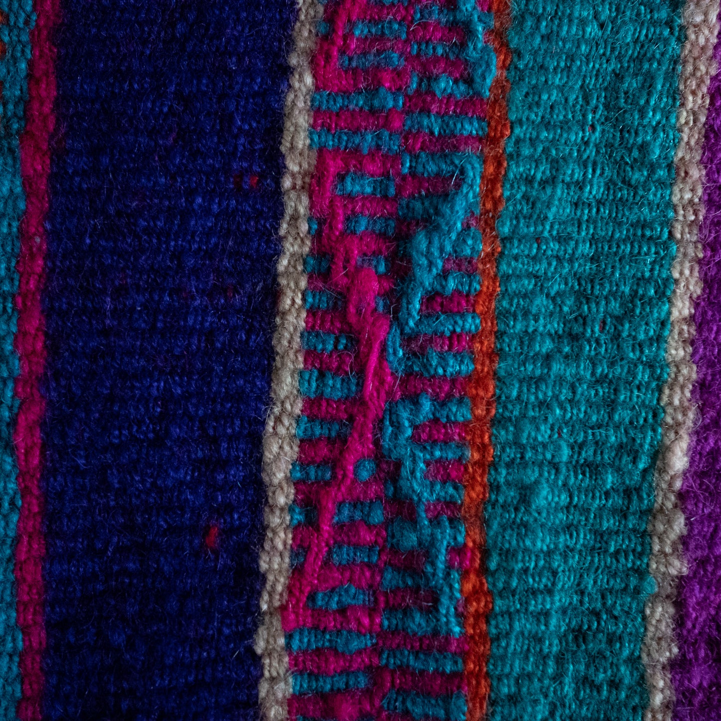 复古蝠鲼布|手工编织布