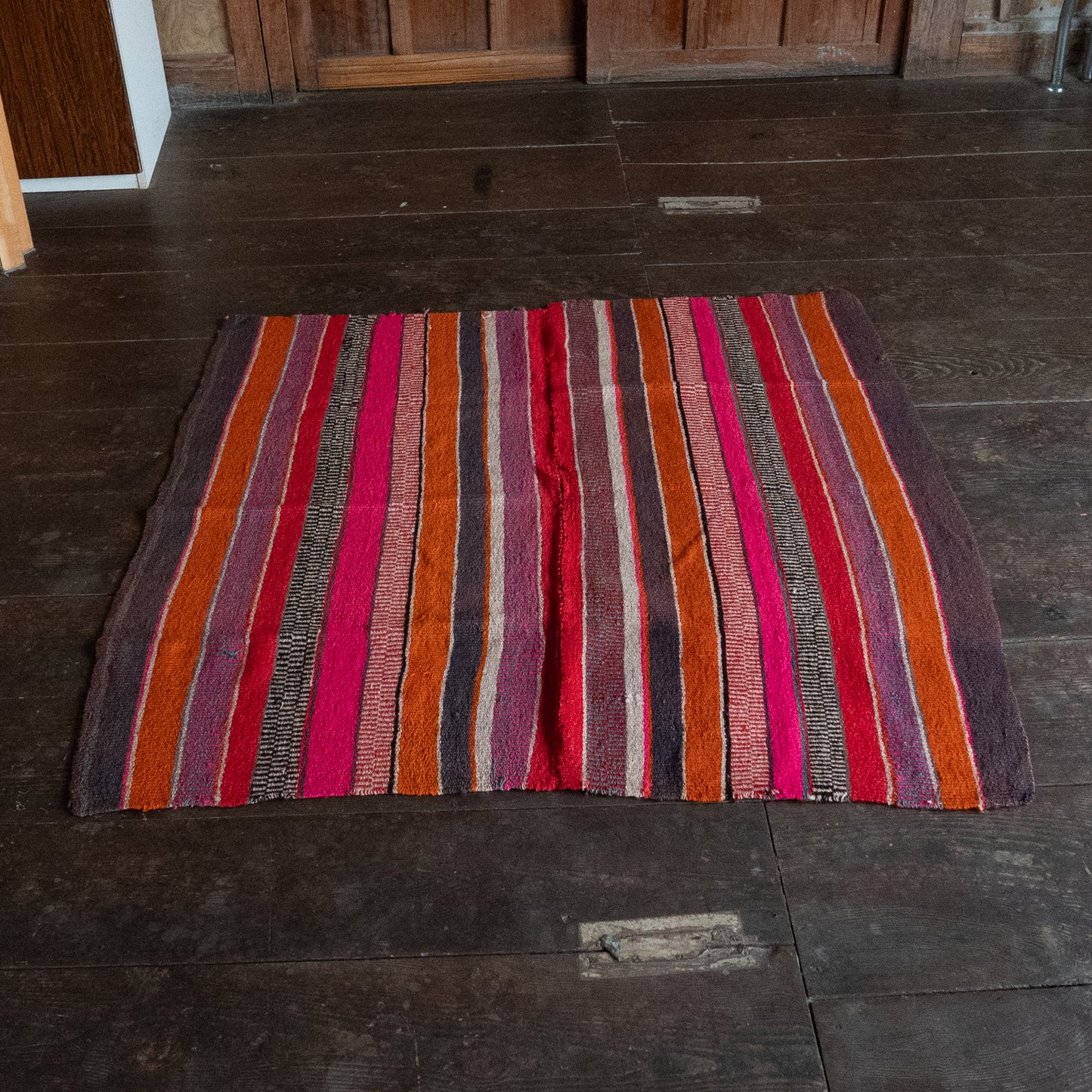 复古蝠鲼布|手工编织布