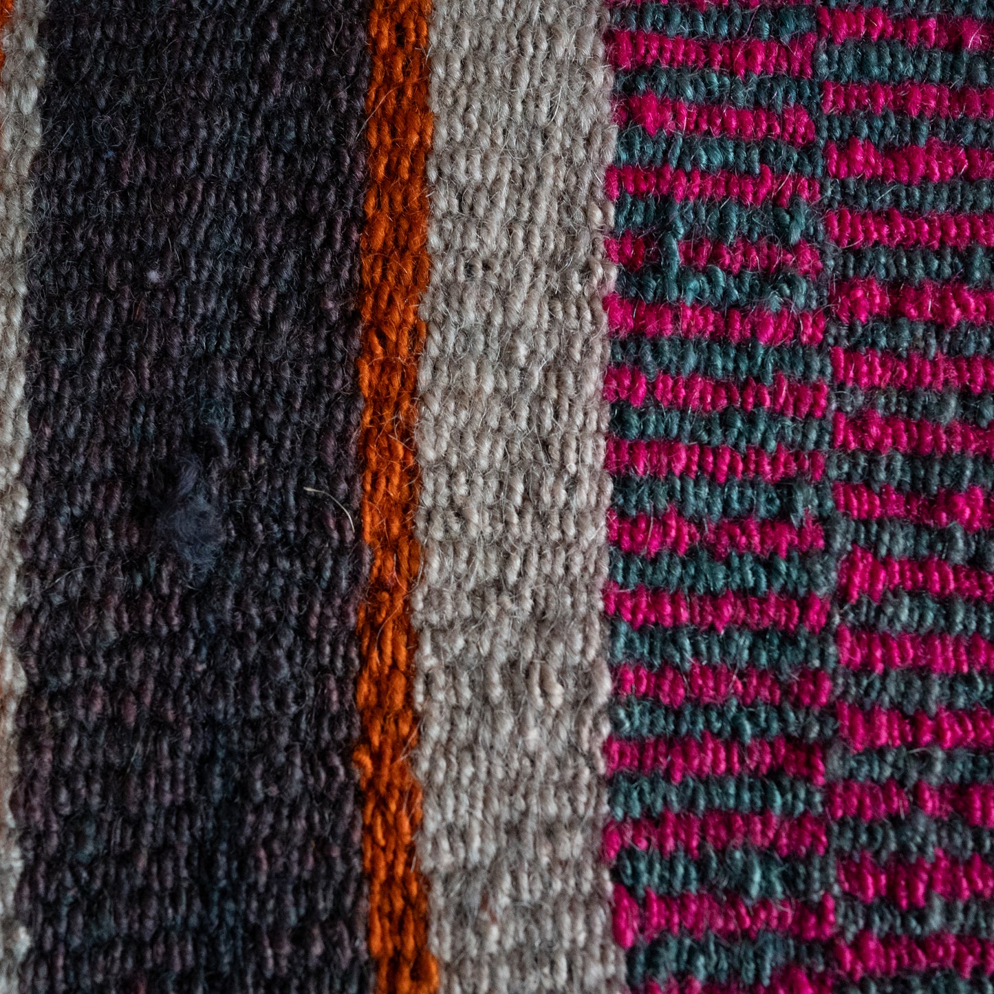 复古蝠鲼布|手工编织布