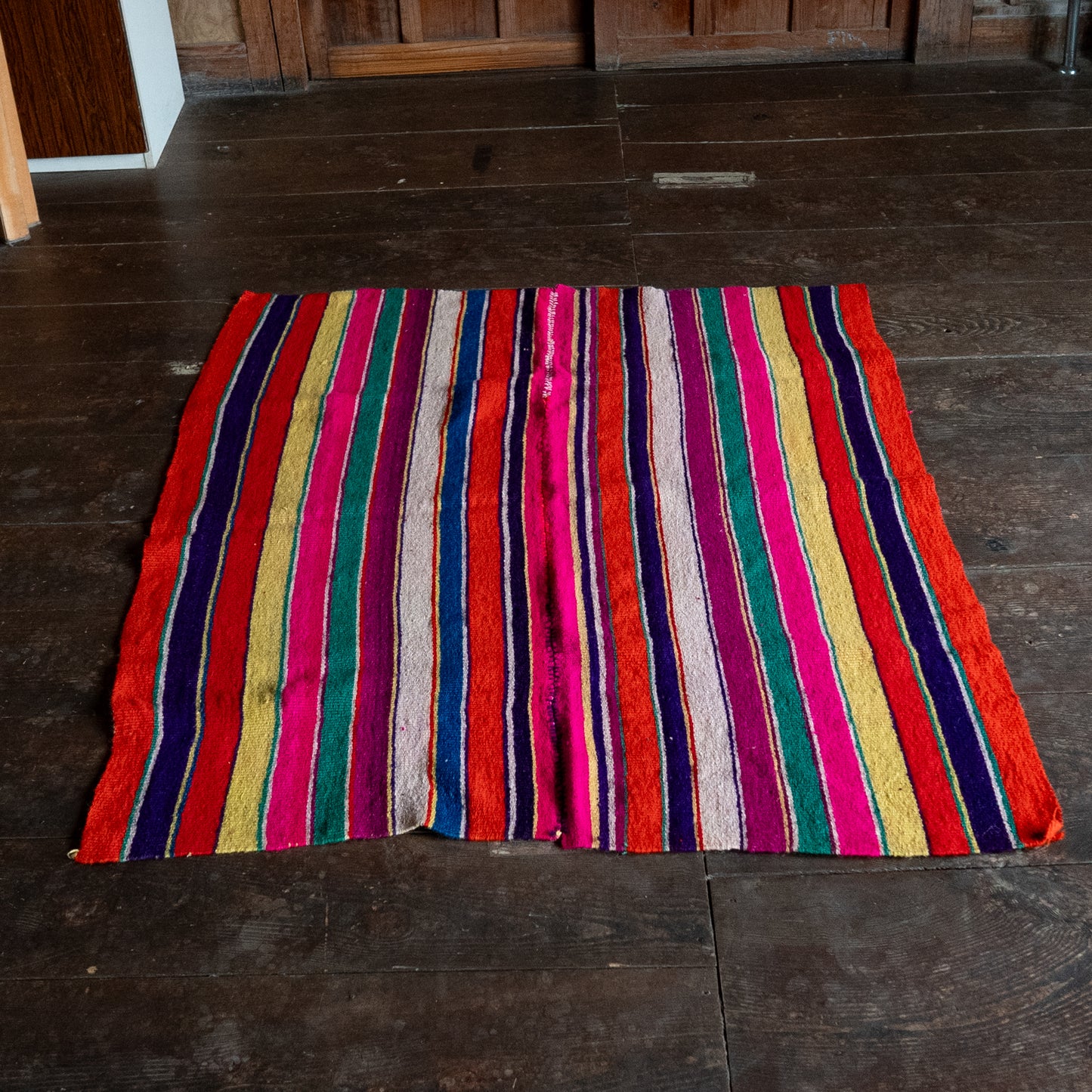 复古蝠鲼布|手工编织布