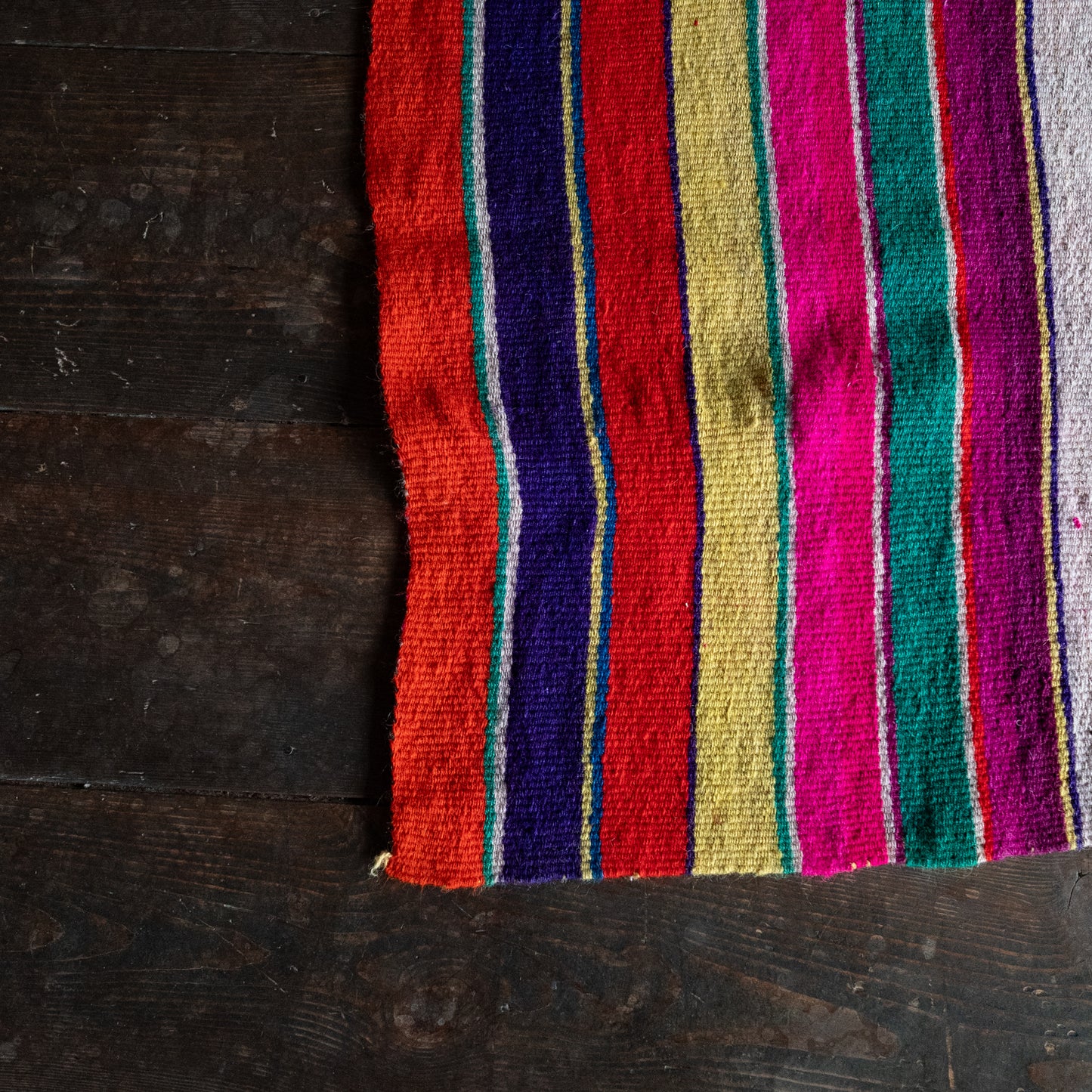 复古蝠鲼布|手工编织布