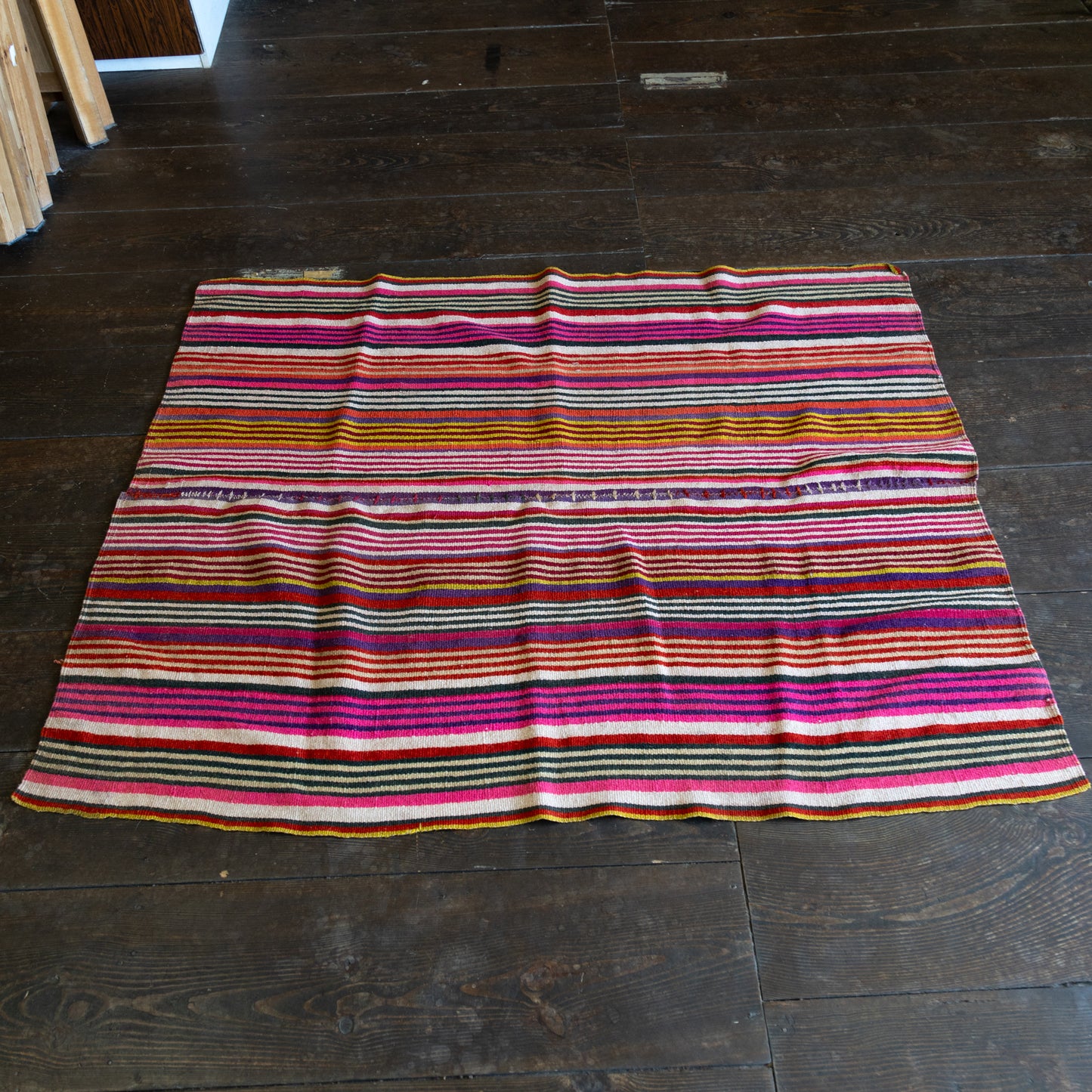 复古蝠鲼布|手工编织布