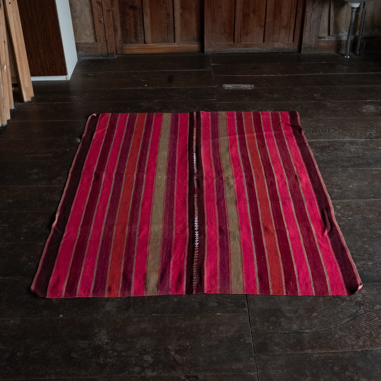 复古蝠鲼布|手工编织布