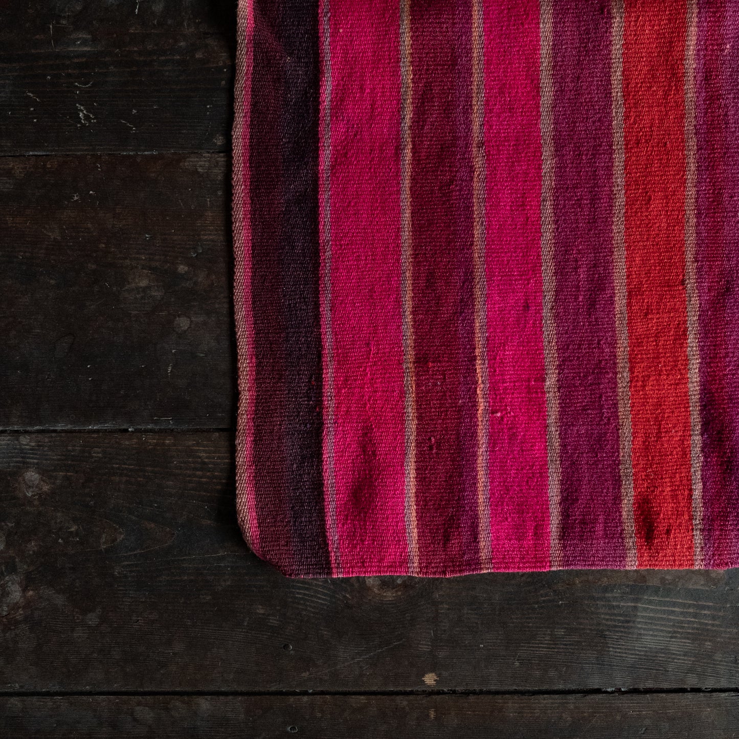 复古蝠鲼布|手工编织布