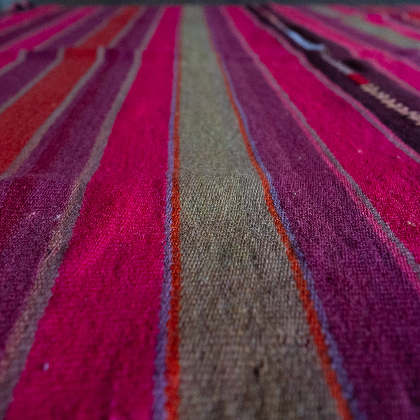 复古蝠鲼布|手工编织布