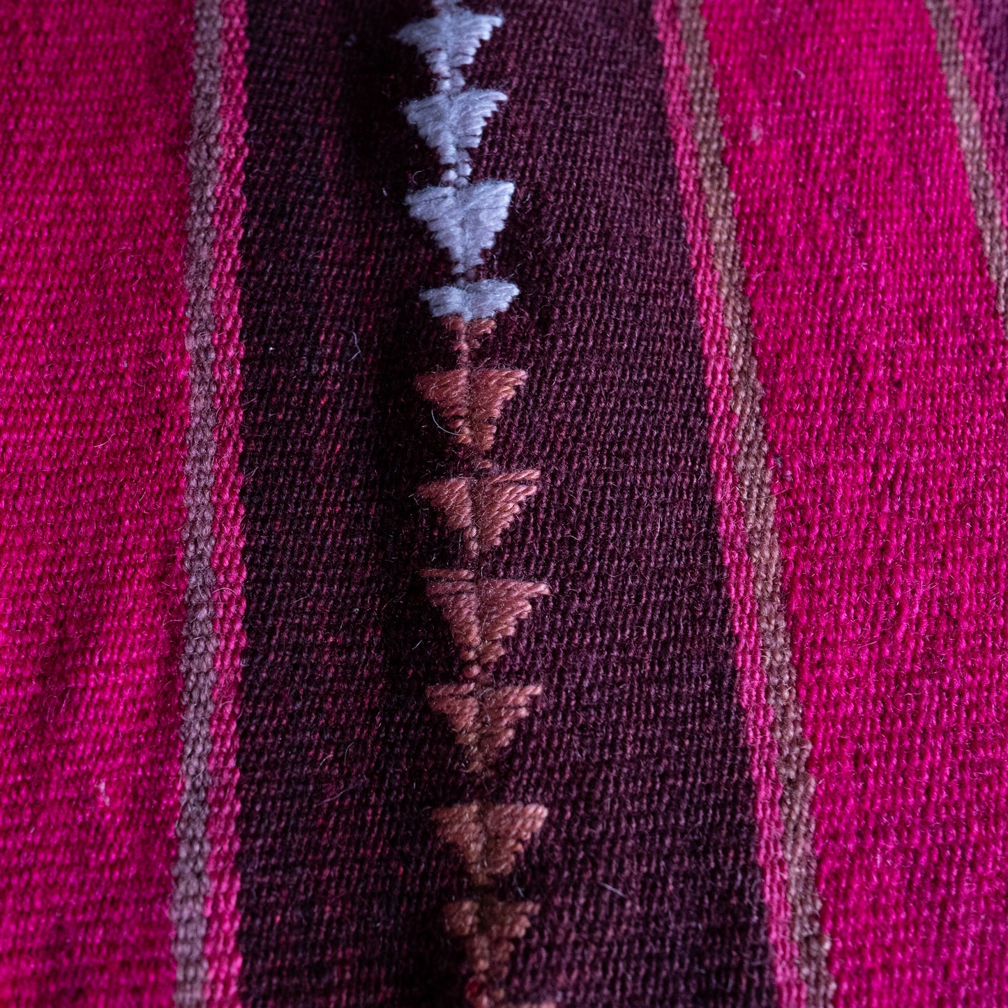 复古蝠鲼布|手工编织布