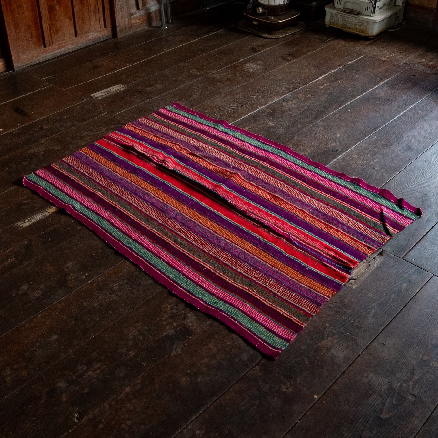 复古蝠鲼布|手工编织布