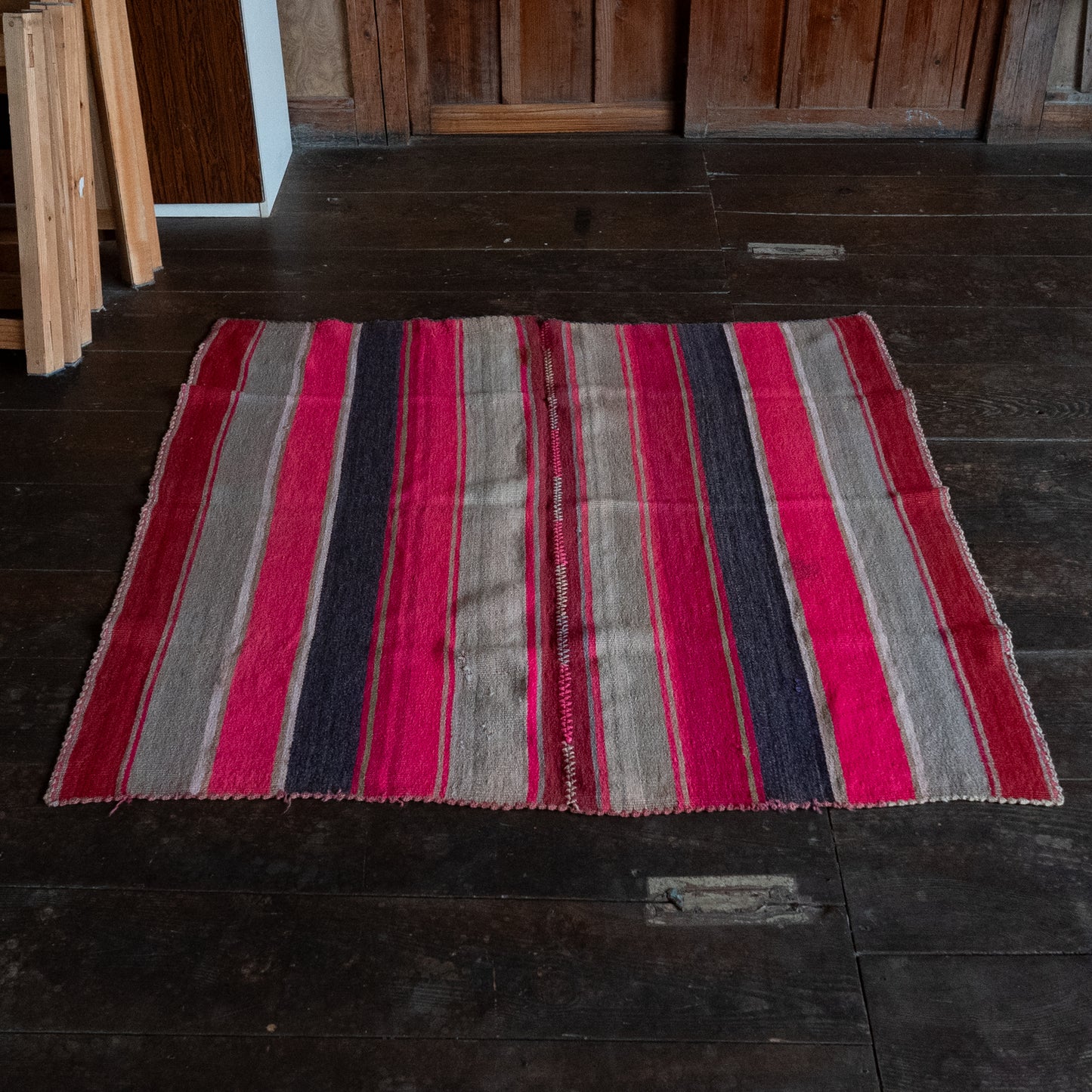 复古蝠鲼布|手工编织布