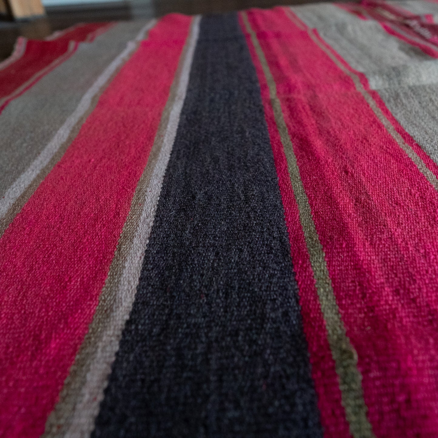 复古蝠鲼布|手工编织布