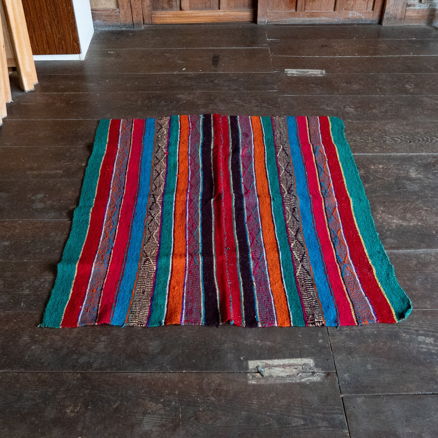 复古蝠鲼布|手工编织布