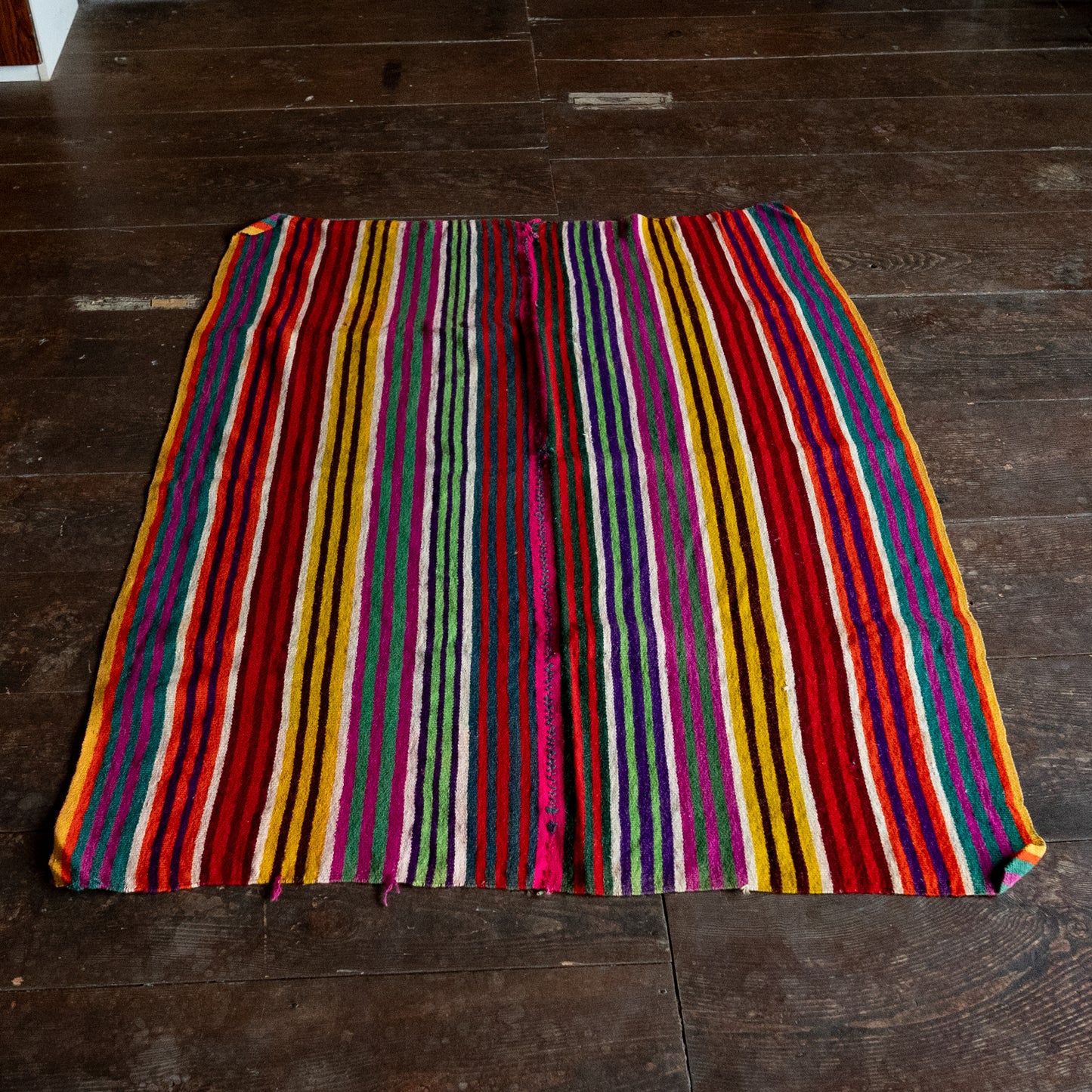 复古蝠鲼布|手工编织布