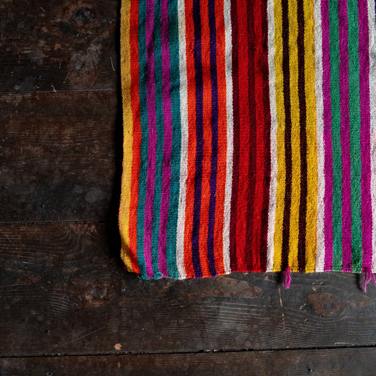 复古蝠鲼布|手工编织布