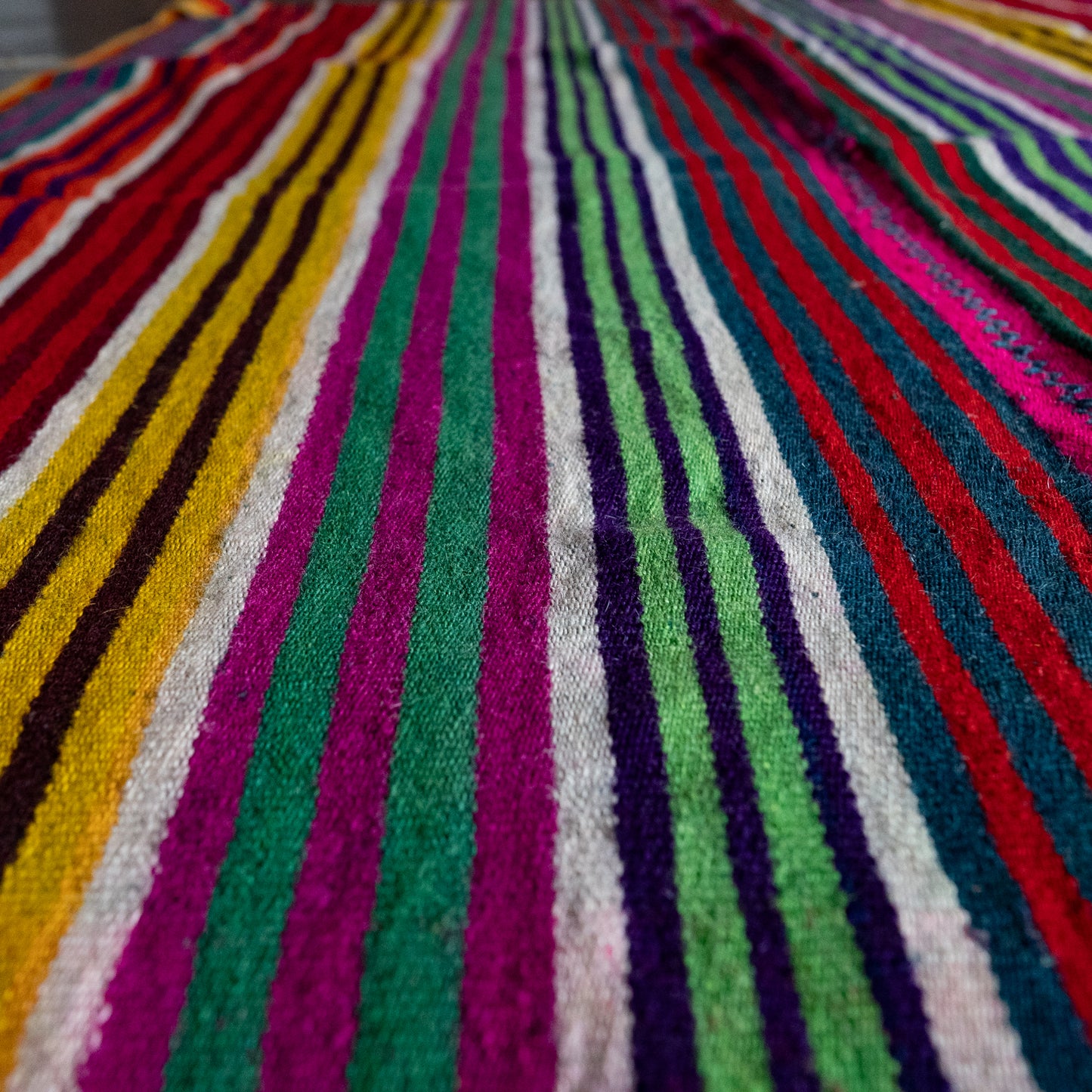 复古蝠鲼布|手工编织布