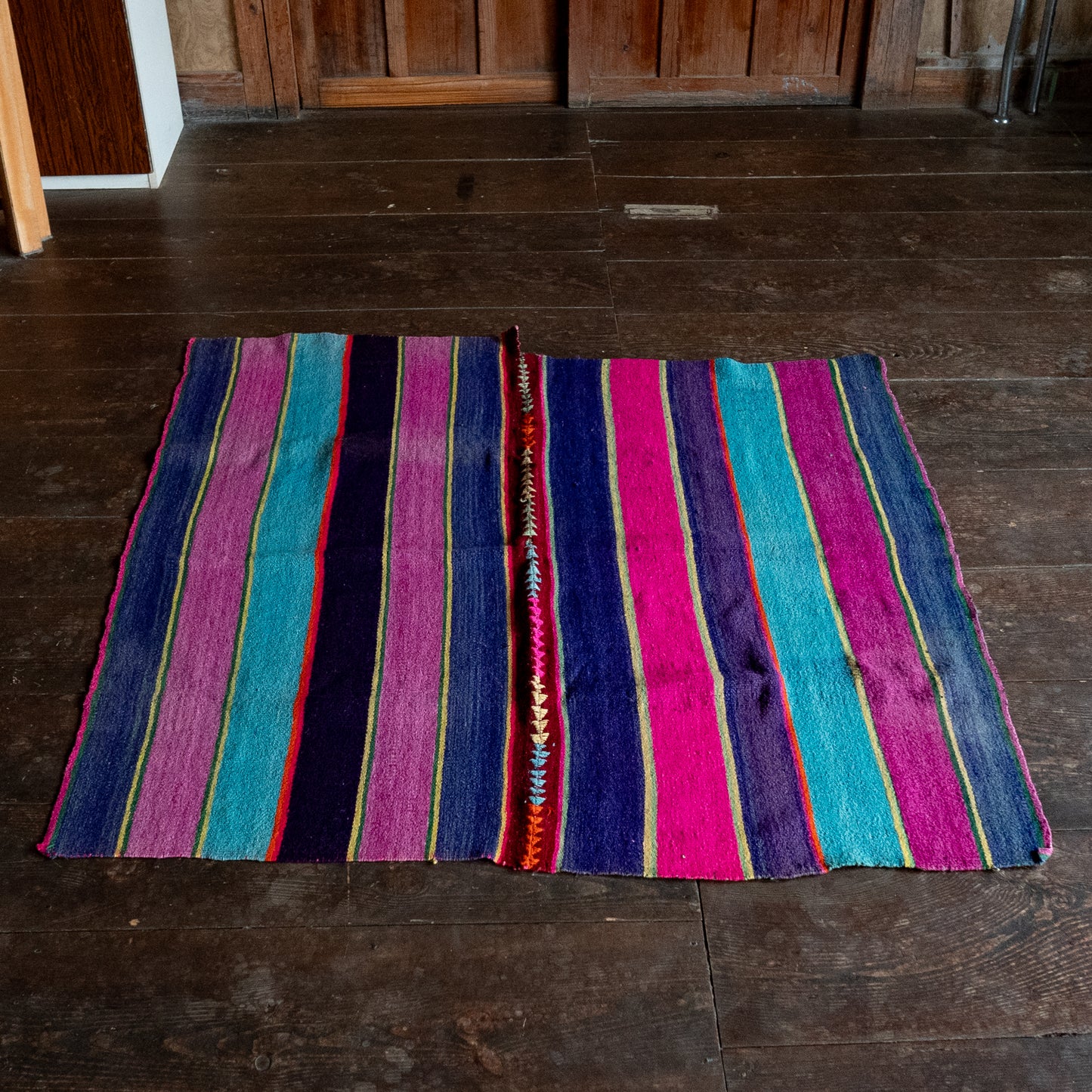 复古蝠鲼布|手工编织布