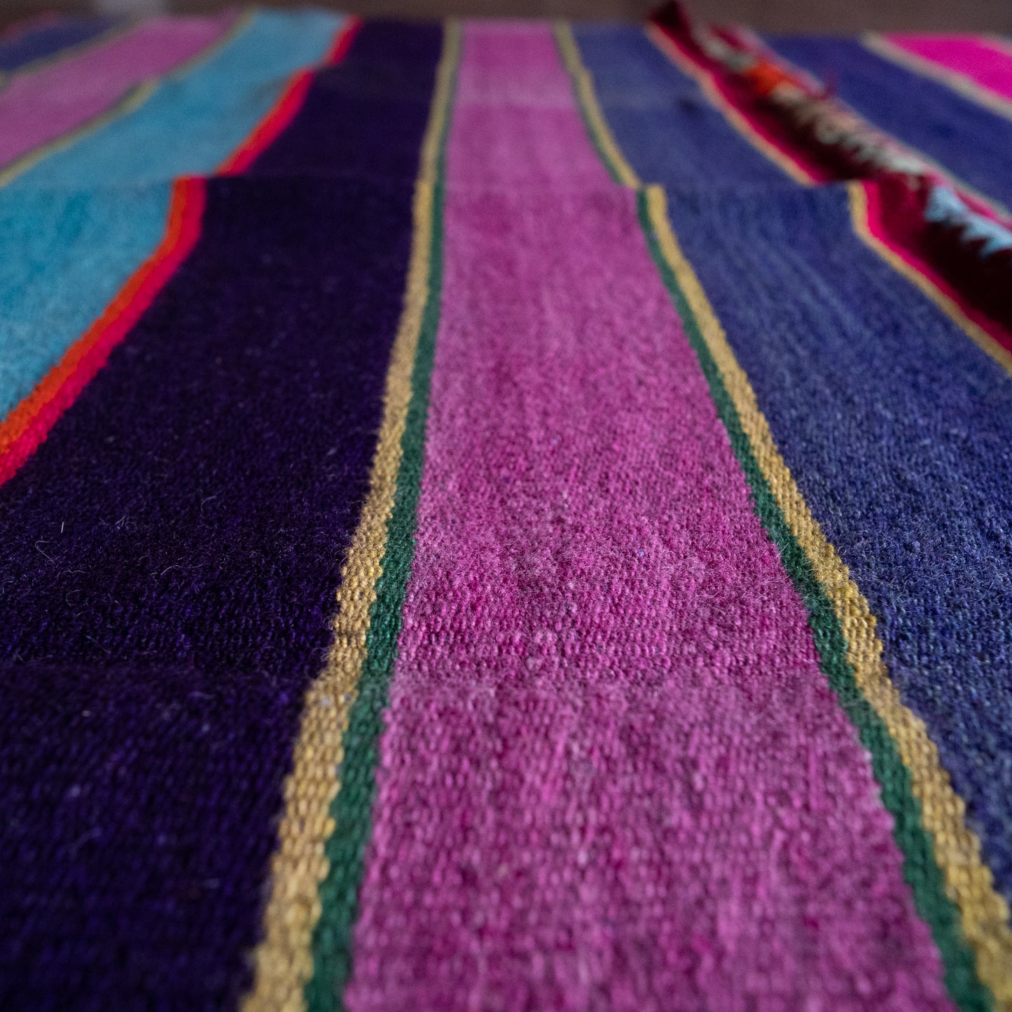 复古蝠鲼布|手工编织布