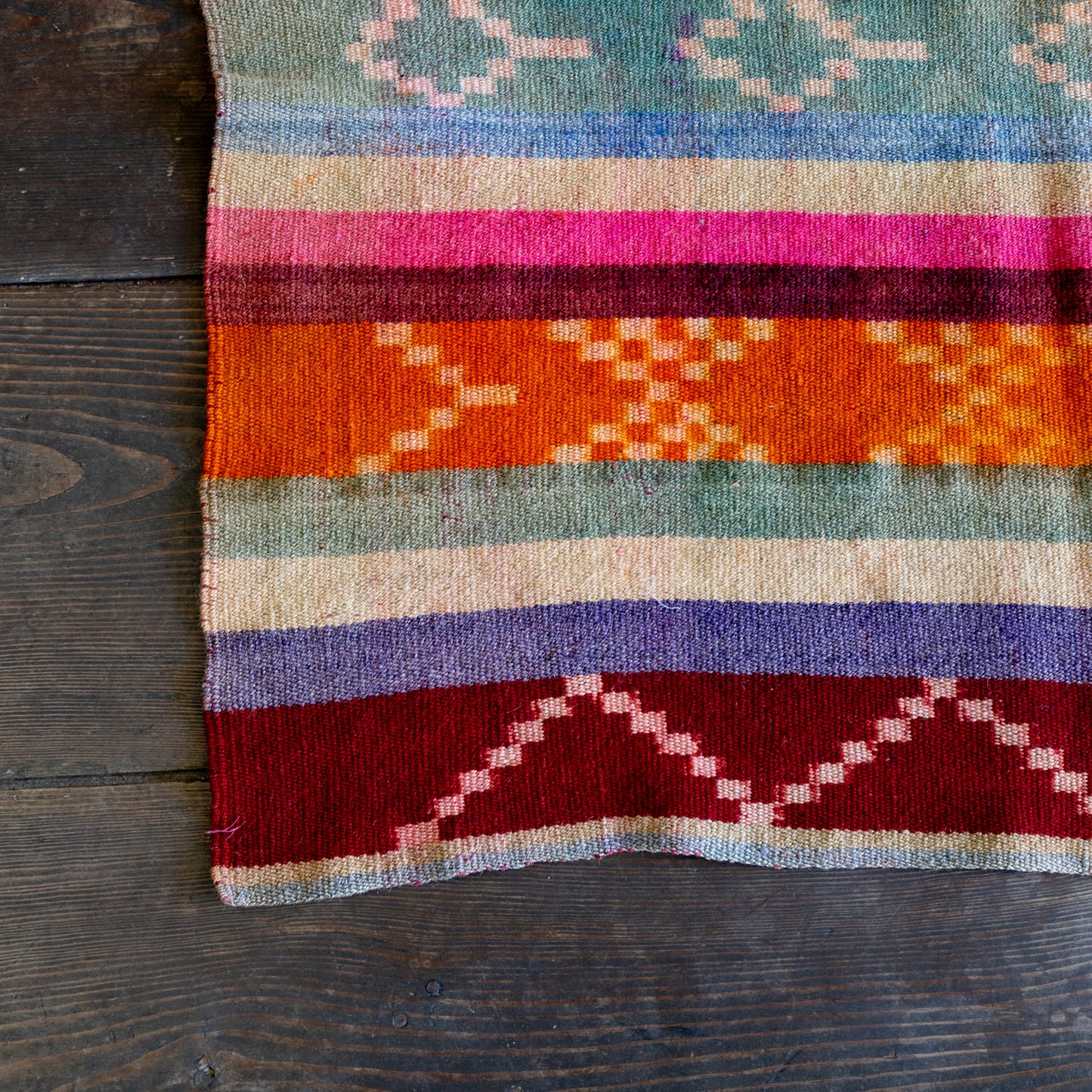 复古蝠鲼布|手工编织布